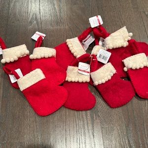 *set of 10 mini stockings!!!